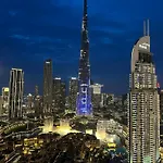Best View In Dubai And Burj Khalifa View - 2 Bedroom - 3 Beds