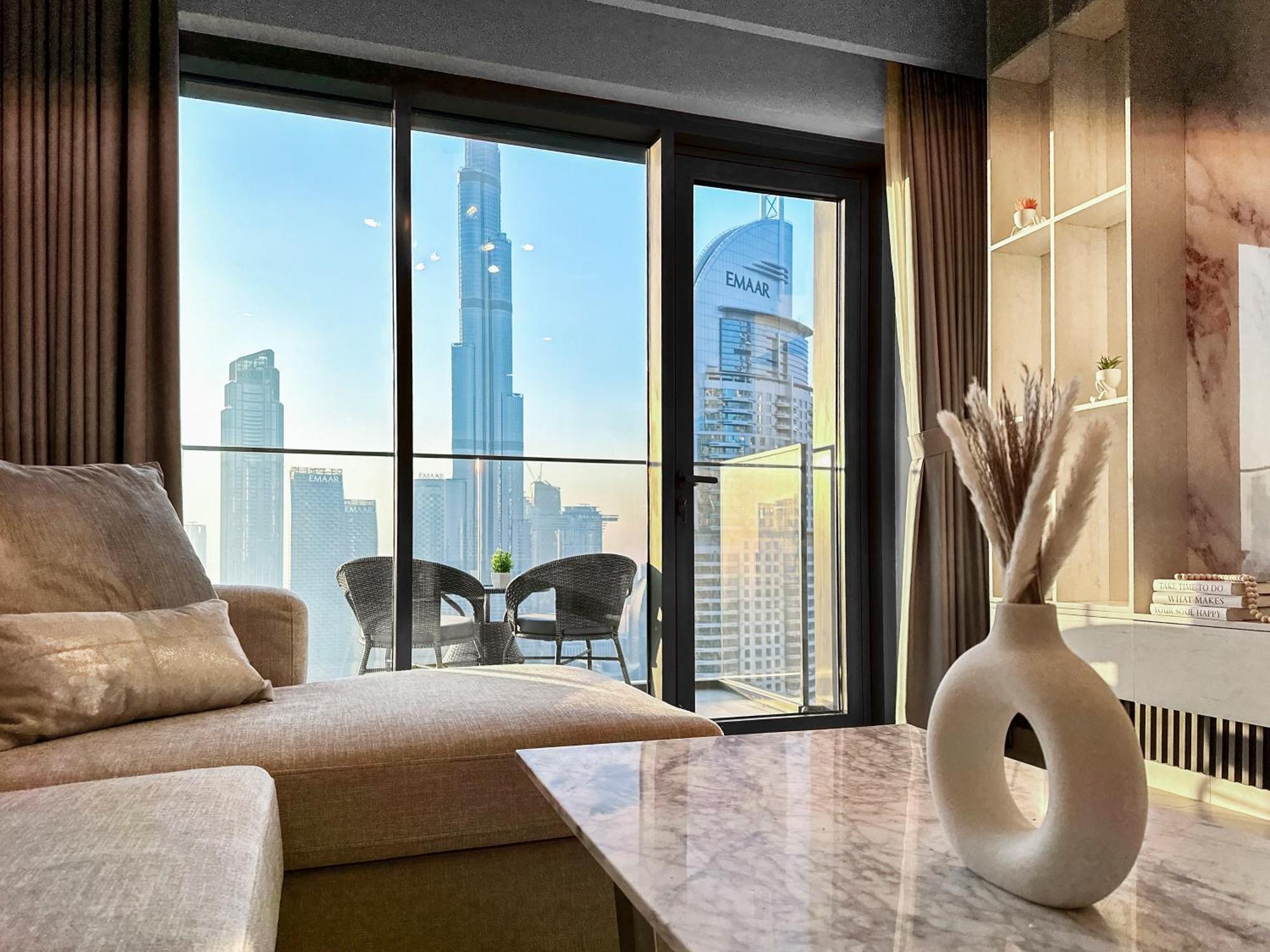 View In And Burj Khalifa View - 2 Bedroom - 3 Beds *