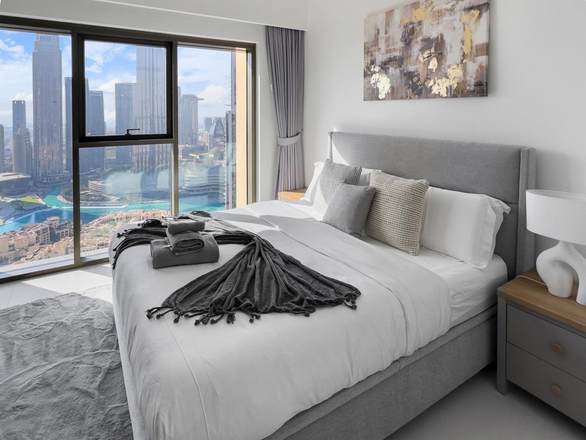 View In And Burj Khalifa View - 2 Bedroom - 3 Beds