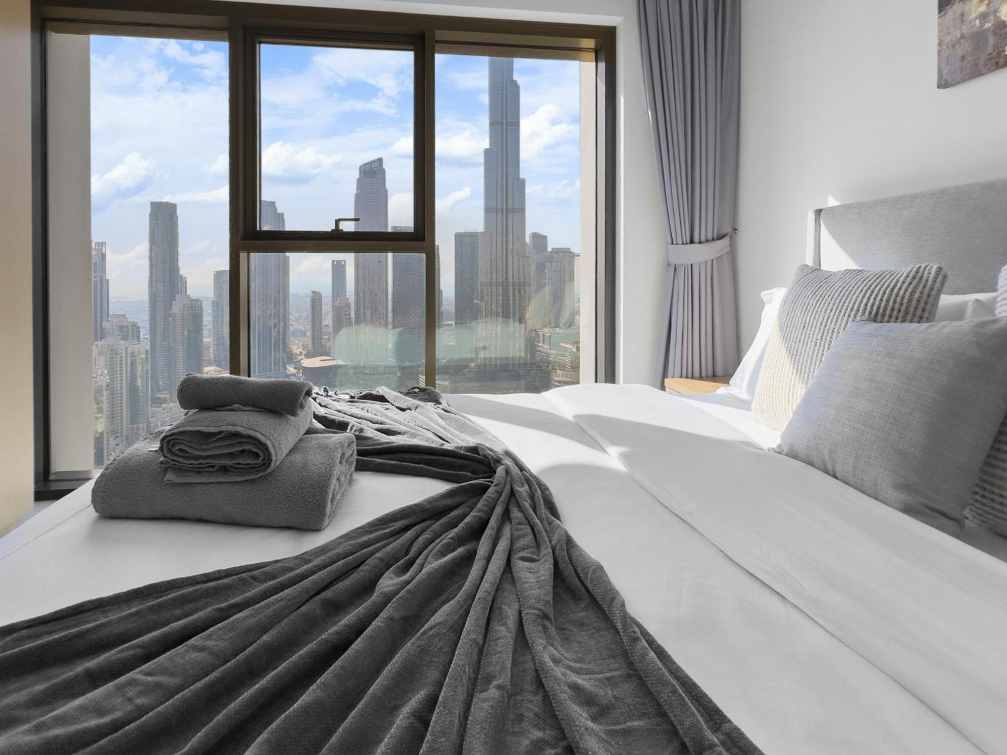 View In And Burj Khalifa View - 2 Bedroom - 3 Beds Apartment