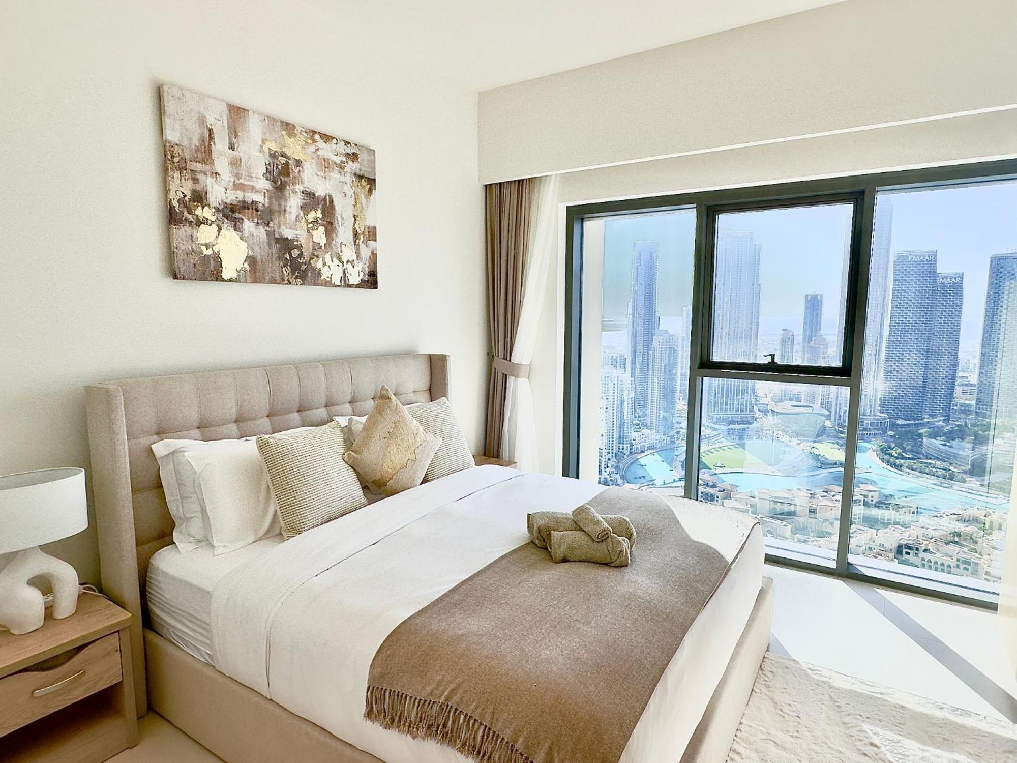 View In And Burj Khalifa View - 2 Bedroom - 3 Beds Dubai